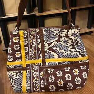 NWT Vera Bradley Slate Blooms Floral Purse